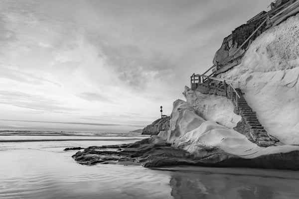 Pismo Stairway BW