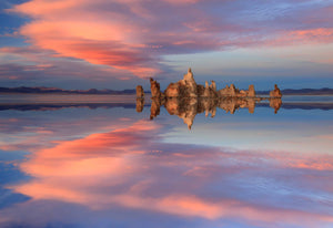 Mono Lake Tufas Mirrored